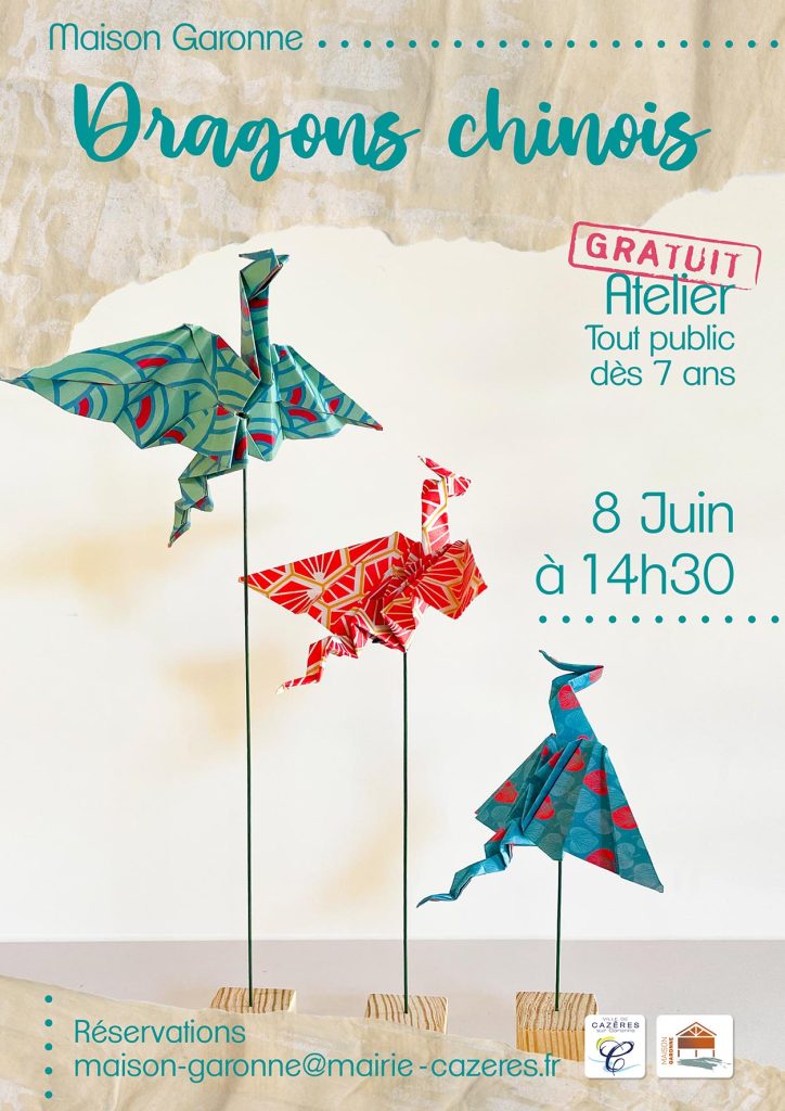 atelier dragons chinois