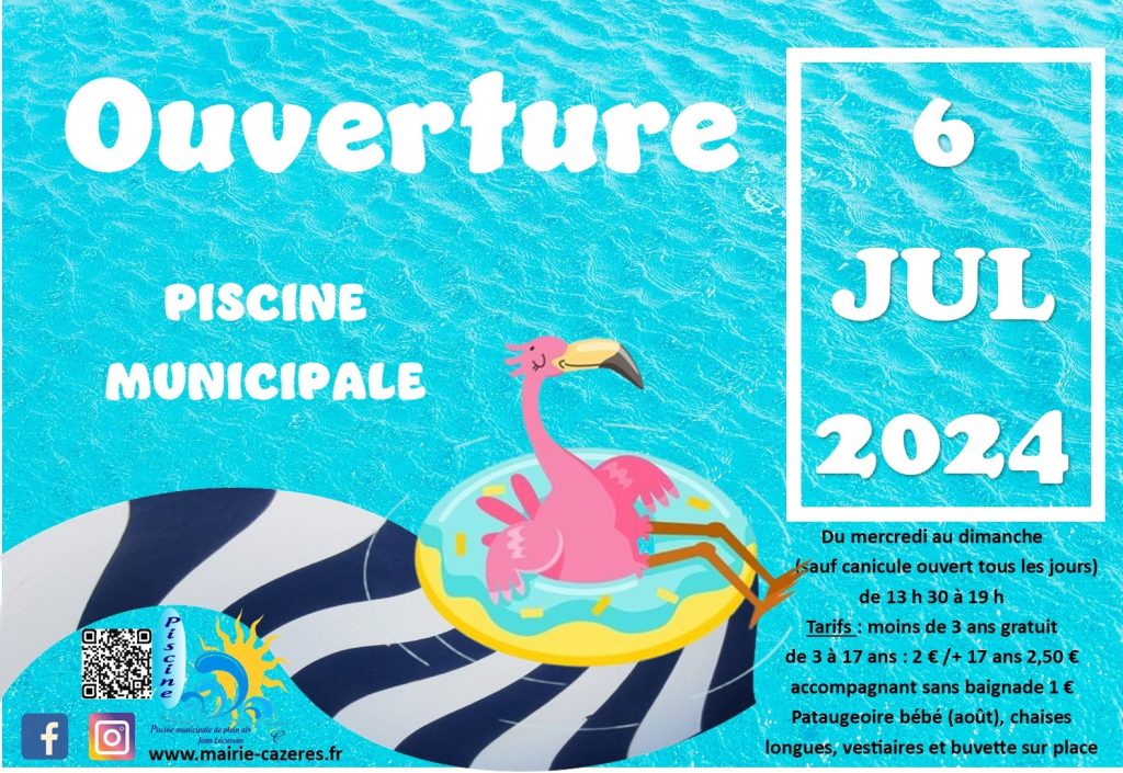 ouverture piscine