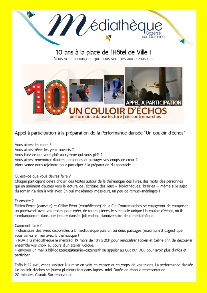 10 ans médiathèque