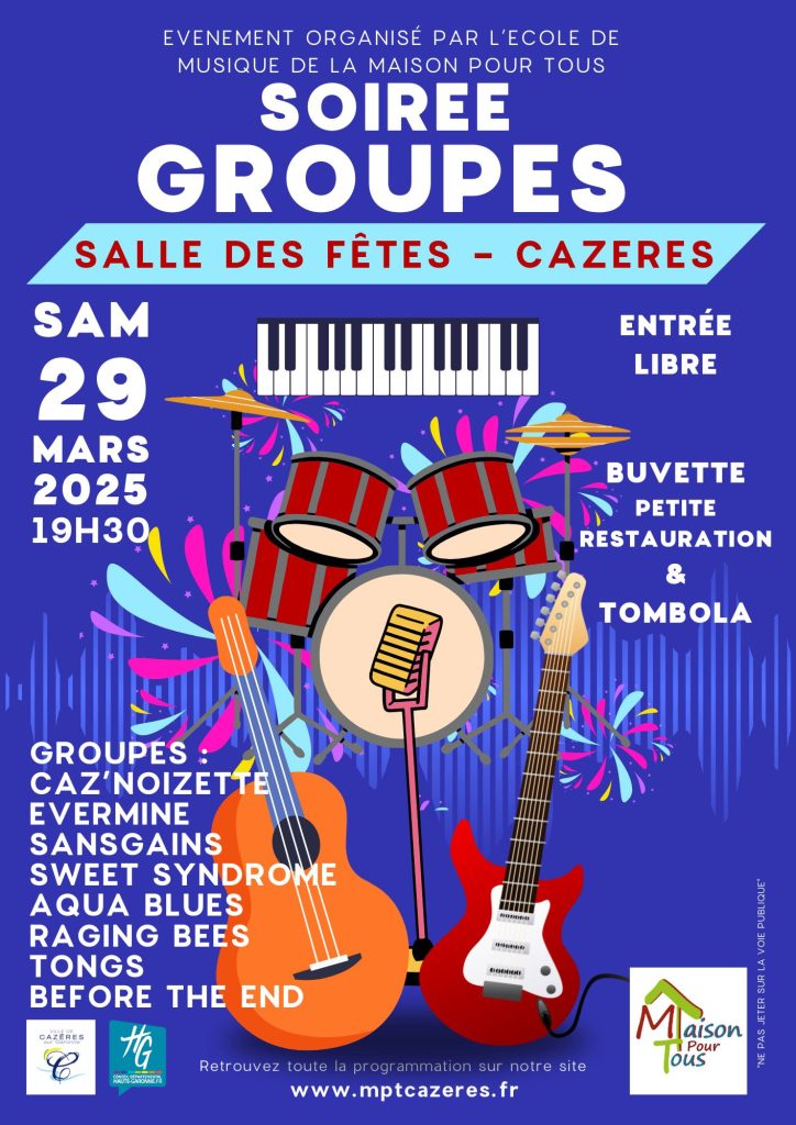 soirée groupes